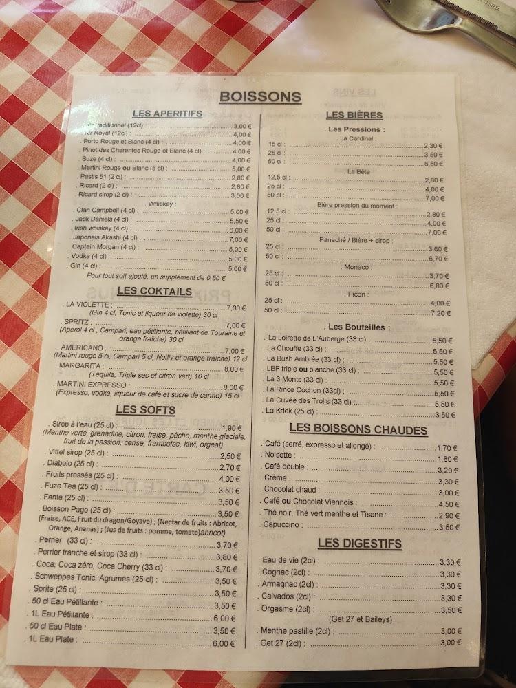 L'Auberge du Pont - Menu Image 2